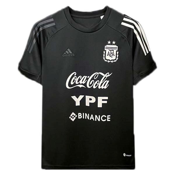 Tailandia Camiseta Argentina Pre-Match 2022-2023 Negro